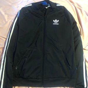 Zip up adidas track jacket